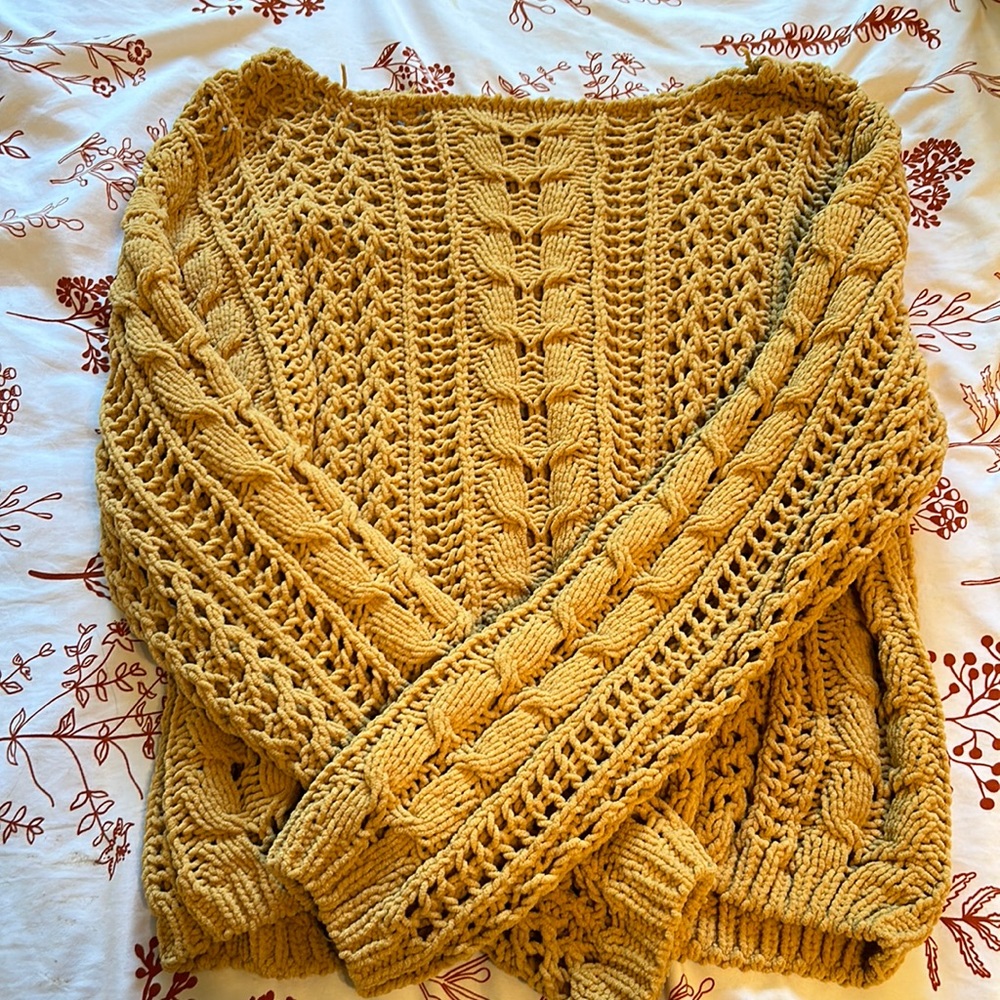 Yellow women’s sweater